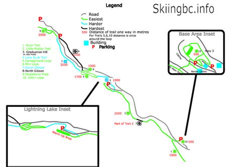 Manning Park Resort 2004–07 Manning Park Skiingbcinfo Cross Country Map ...