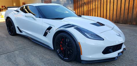 Arctic White Corvette is on the Market and Ready to Chill Your Bones