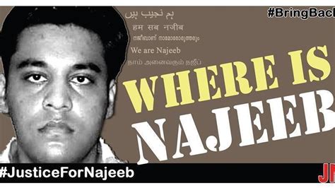 Petition · Where is Najeeb? An appeal for intervention in the case of Najeeb Ahmed (JNU) - India ...