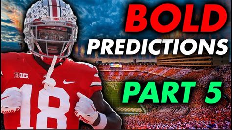 BOLD PREDICTIONS for the 2023 College Football Season (Part 5) - Win Big Sports