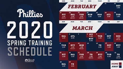 The 2020 Phillies Spring Training TV Schedule Is Here – NBC10 Philadelphia