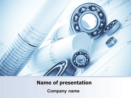 Mechanical Sketch Presentation Template for PowerPoint and Keynote | PPT Star