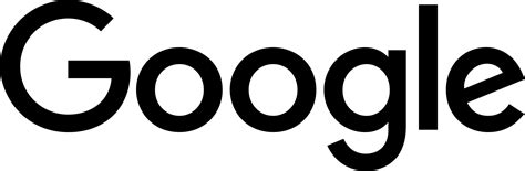 Image - 2000px-Google 2015 monochrome.svg.png | Logopedia | FANDOM powered by Wikia