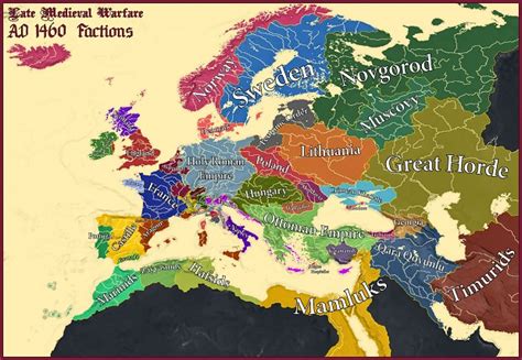 Factions Map image - Dell'arte della guerra mod for Mount & Blade II ...