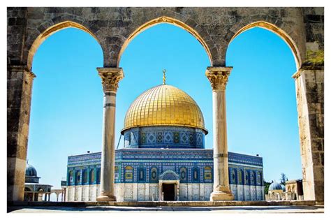 Photograph | Dome of the rock, Temple mount jerusalem, Jerusalem