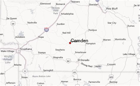 Camden, Arkansas Location Guide