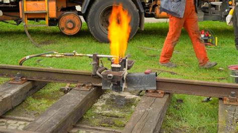 Railroad Thermite Welding - The Fascinating Way Railroad Tracks Are Welded