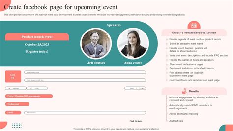 Create Facebook Page For Upcoming Event Tasks For Effective Launch ...