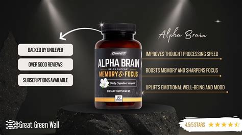 Alpha Brain Review 2024 | Benefits, Efficacy & WARNINGS - Great Green Wall