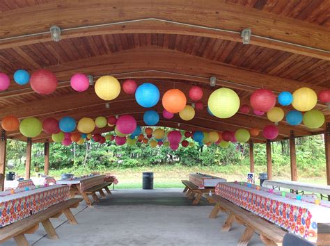 how to setup a party at a park | Birthday party at park, Picnic ...