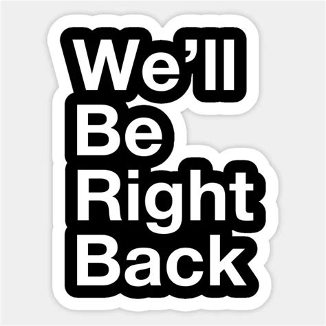 Be Right Back Sign Printable - Printable Word Searches