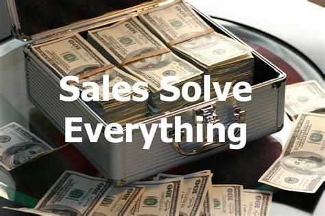 Download Sales Solve Everything Quotes Wallpaper | Wallpapers.com