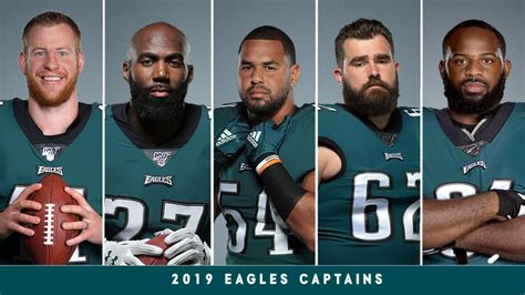 Eagles announce 2019 team captains