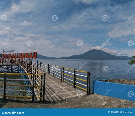 Danau ranau landscape stock image. Image of danau, ranau - 263037903