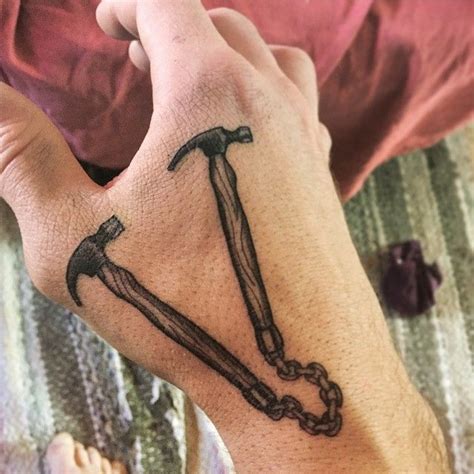 Hammer Tattoo by Andreas Engblom Hammer Tattoo, Wrench, Tattoos, Tattoo Ideas, Reference, Hope ...