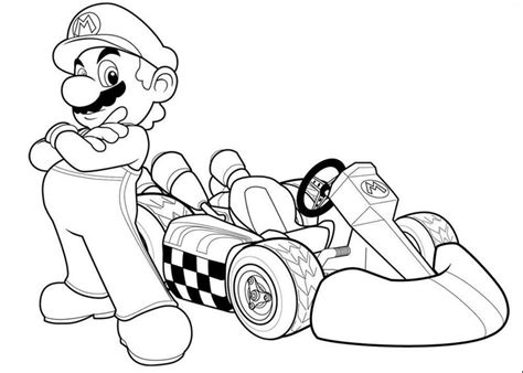 Coloring Pages Mario Kart - AshlynnteBright