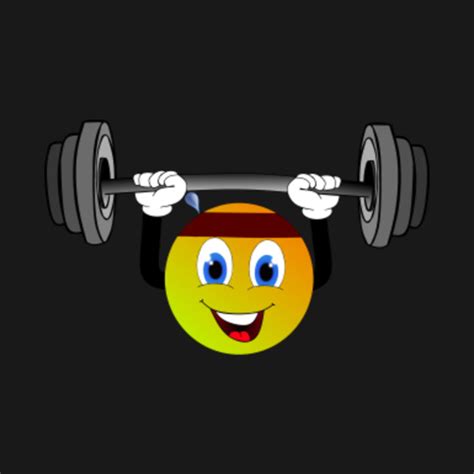 Fitness Emoji - Fitness - T-Shirt | TeePublic