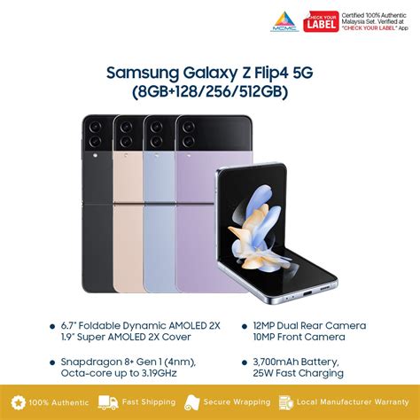 Samsung Galaxy Z Flip4 5G Price In Malaysia & Specs - KTS