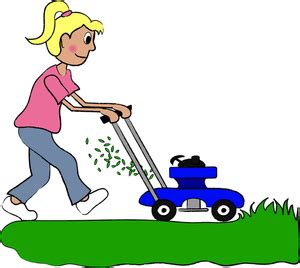 Cutting Grass Cliparts - Add a Touch of Green to Your Designs