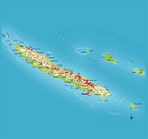 Maps of New Caledonia | Map Library | Maps of the World