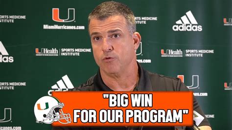 Mario Cristobal Press Conference Reviewing Win Over Texas A&M With Bethune-Cookman Next - YouTube