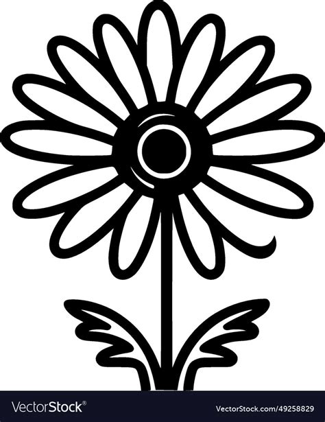 Daisy - high quality logo ideal for t-shirt Vector Image