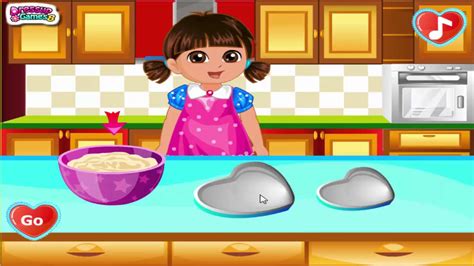 Dora is Cooking - Cooking Games for Girls - YouTube