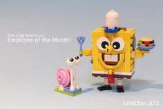 SpongeBob & Gary | Lego creative, Cool lego creations, Cool lego