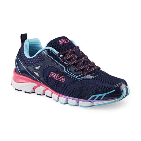 Fila Women's Mechanic 3 Energized Navy/Pink/Purple Running Shoe