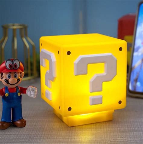 Super Mario Coin Light, Super Mario Toys Illusion Night Light ...