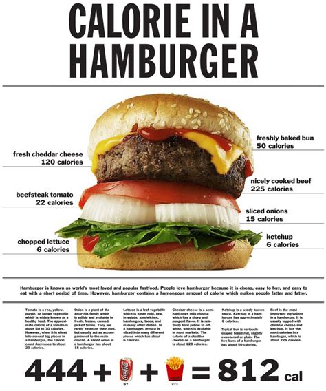 Calorie in a Hamburger - dahyunkim