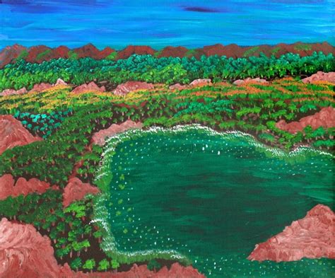 Aboriginal Landscape Paintings - Aboriginal Art - ART ARK® | Landscape paintings, Aboriginal art ...