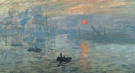 Impression Sunrise by Claude Monet【1872】