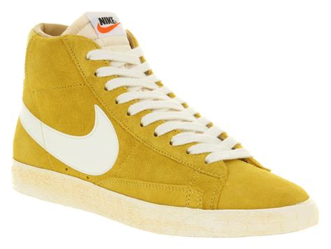 Lyst - Nike Blazer Hi Suede Vntage Golden in Yellow for Men