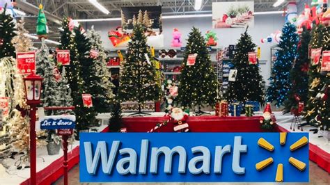 WALMART CHRISTMAS X’MAS TREES STORE DISPLAY SEPTEMBER - YouTube