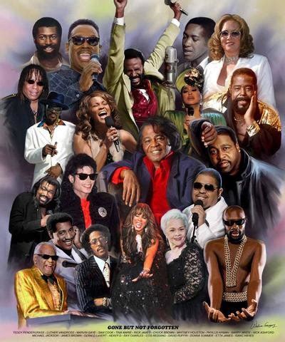 Gone But Not Forgotten: Great African American R&B Musicians (11x8.5 ...