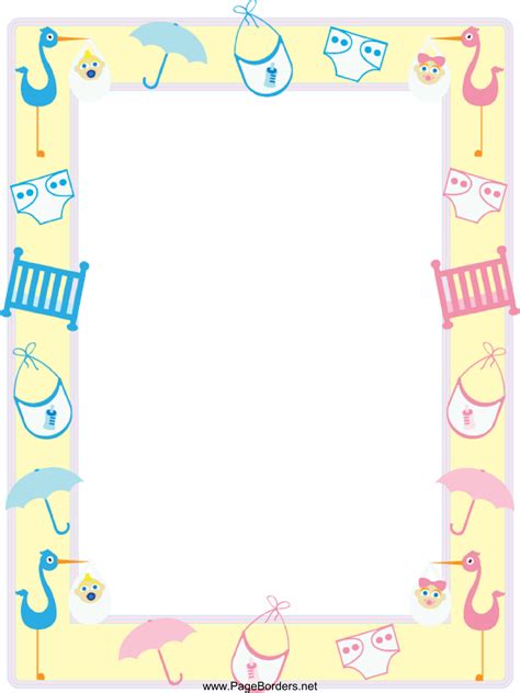 clipart baby border 10 free Cliparts | Download images on Clipground 2024