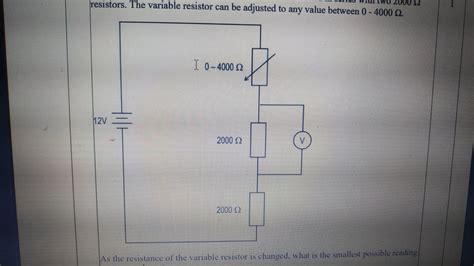 Variable Resistor Circuit Diagram