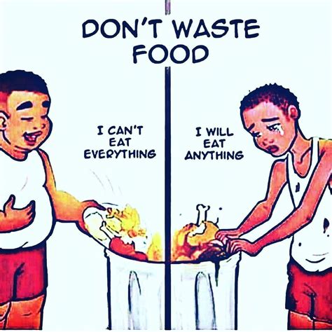 Don't Waste Food | Плакат, Школа, Стиль