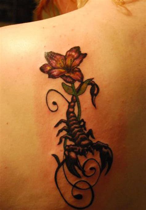 26 best Flower Scorpio Tattoos images on Pinterest | Scorpio ...