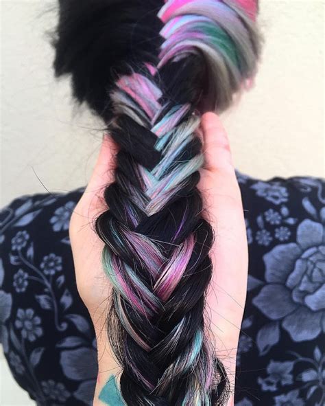 Rainbow Hair: 30 Crazy Rainbow Hair Color Inspirations