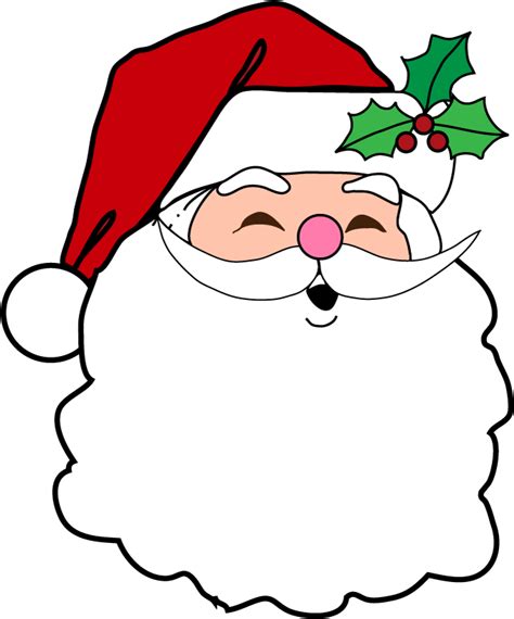 Christmas Santa Face Transparent Images - Christmas Party Invitation Card Clipart - Full Size ...