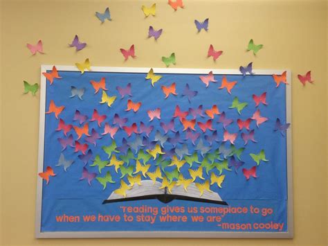 Butterfly Bulletin Board, Rainbow Bulletin Boards, Reading Bulletin Boards, Spring Bulletin ...