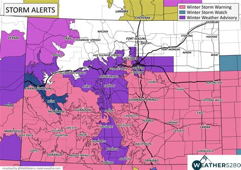 Denver weather: Warnings and Advisories issued for the incoming winter ...