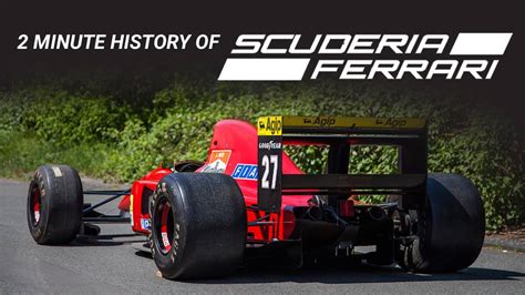 A 2 minute history of Scuderia Ferrari F1 Team | Ferrari's F1 history ...