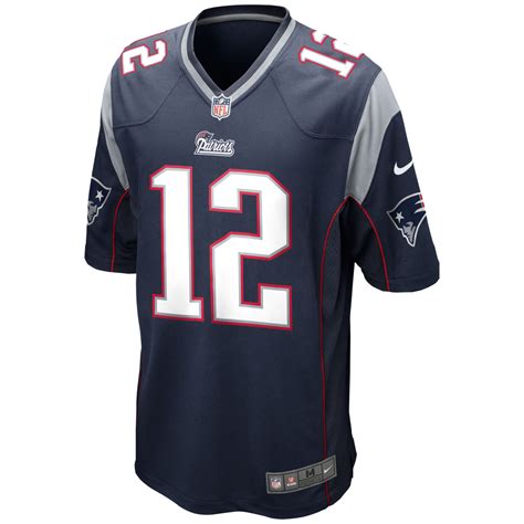 Nike Men's Tom Brady New England Patriots Game Jersey in Blue for Men ...