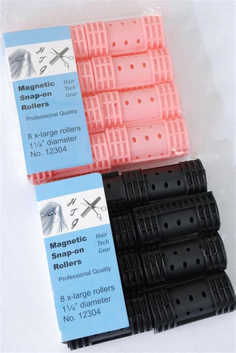 Magnetic Snap On Rollers 8ct XLarge/DZ Size-1 1/4" Dia Wide,Choose ...