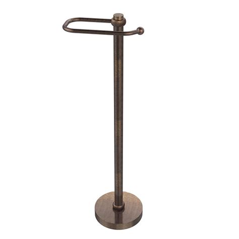 Allied Brass European Style Free Standing Toilet Paper Holder in Venetian Bronze-TS-25ET-VB ...