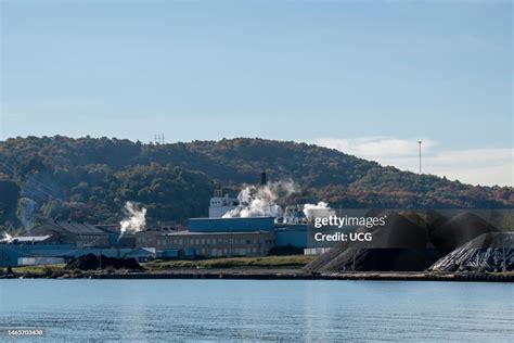 Munising, Michigan, Neenah Paper Munising Mill. Munising Mill Power... News Photo - Getty Images