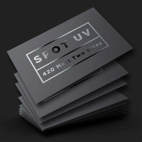 Spot UV Business Cards